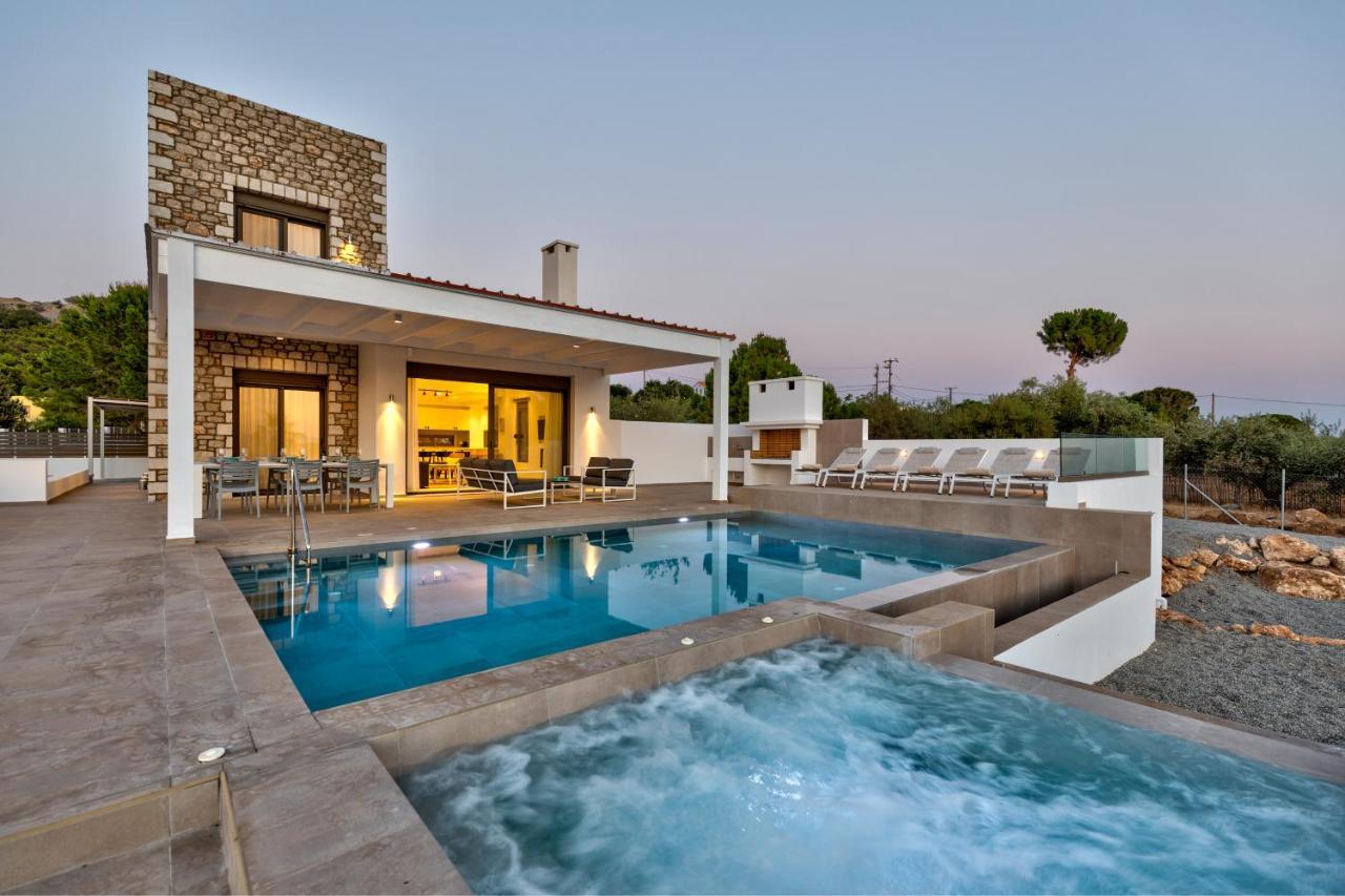 Villa Amberblue Pefkos Pefki Dış mekan fotoğraf